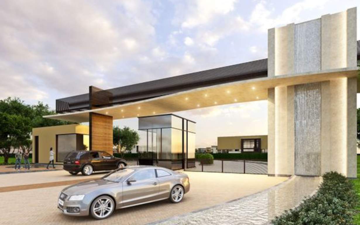 rose n city Entrance Gate Security Cabin