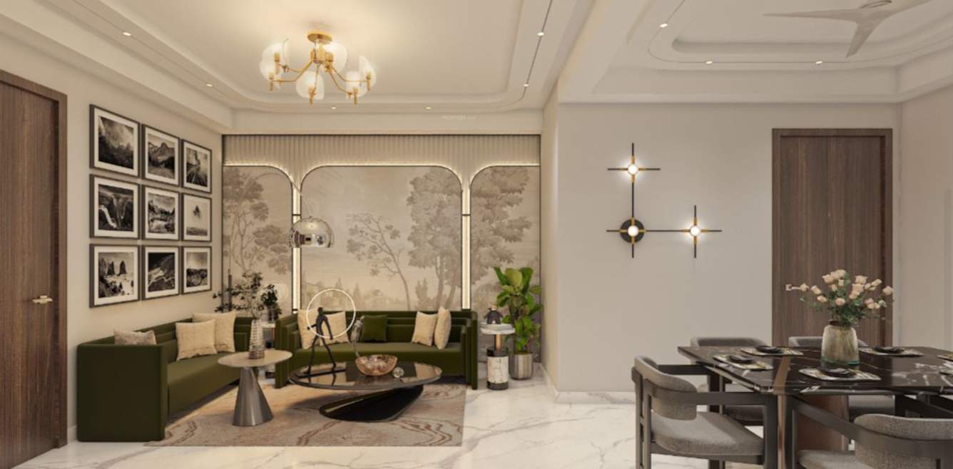  bm luxurious homes Living Area