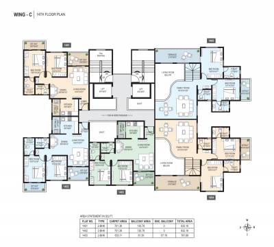  the-rise The Rise Wing C Cluster Plan