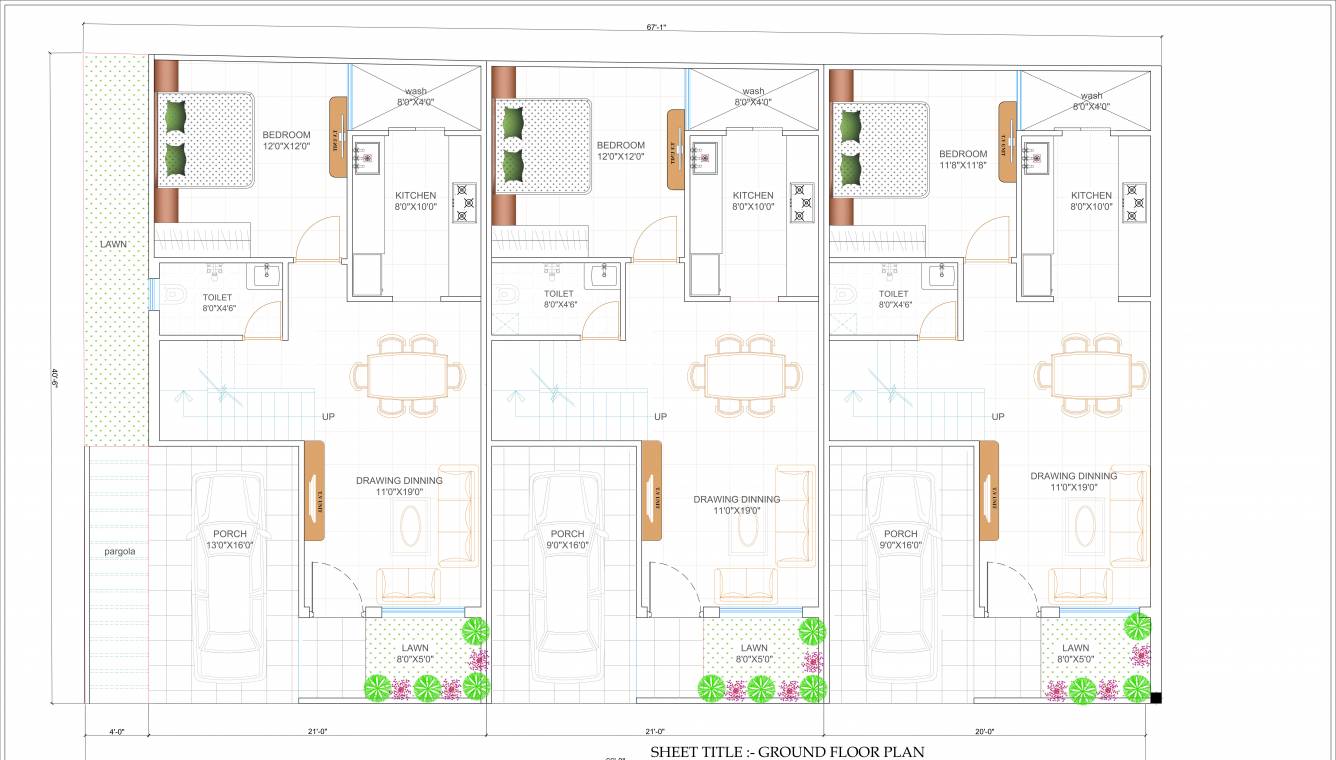  grande luxurious villa Layout Plan