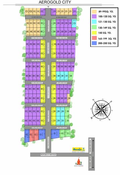  aero-gold-city Layout Plan