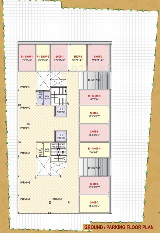  sriroz paradise Sriroz Paradise II Cluster Plan