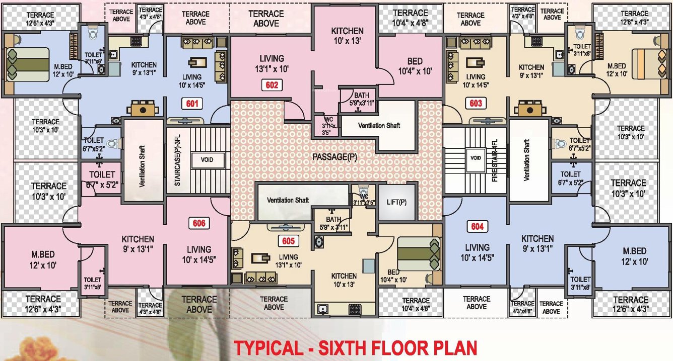  sriroz paradise Sriroz Paradise III Cluster Plan