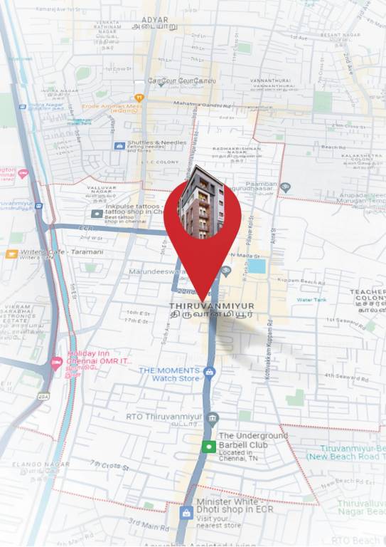  serene Location Plan