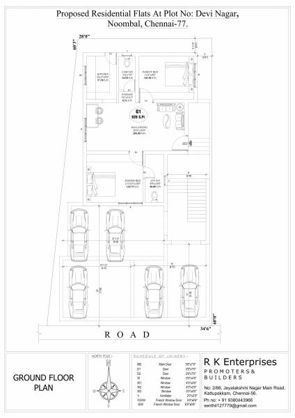  kamatchi-flats Kamatchi Flats Cluster Plan