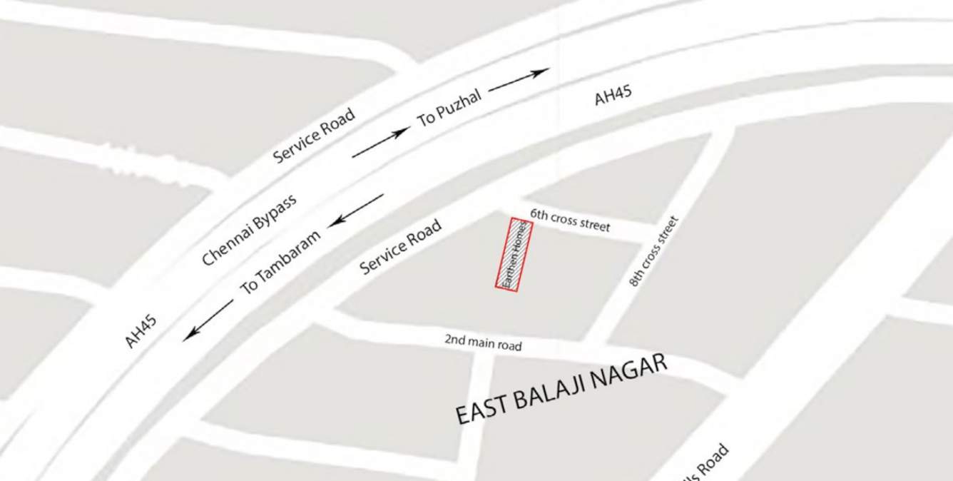  earthen homes Location Plan