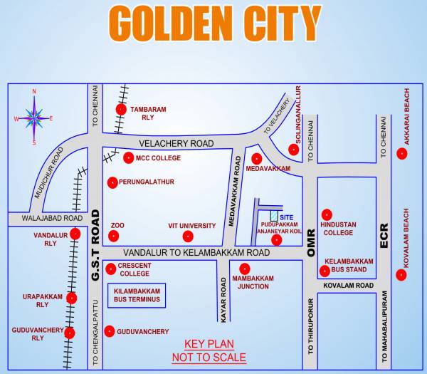  golden-city Location Plan