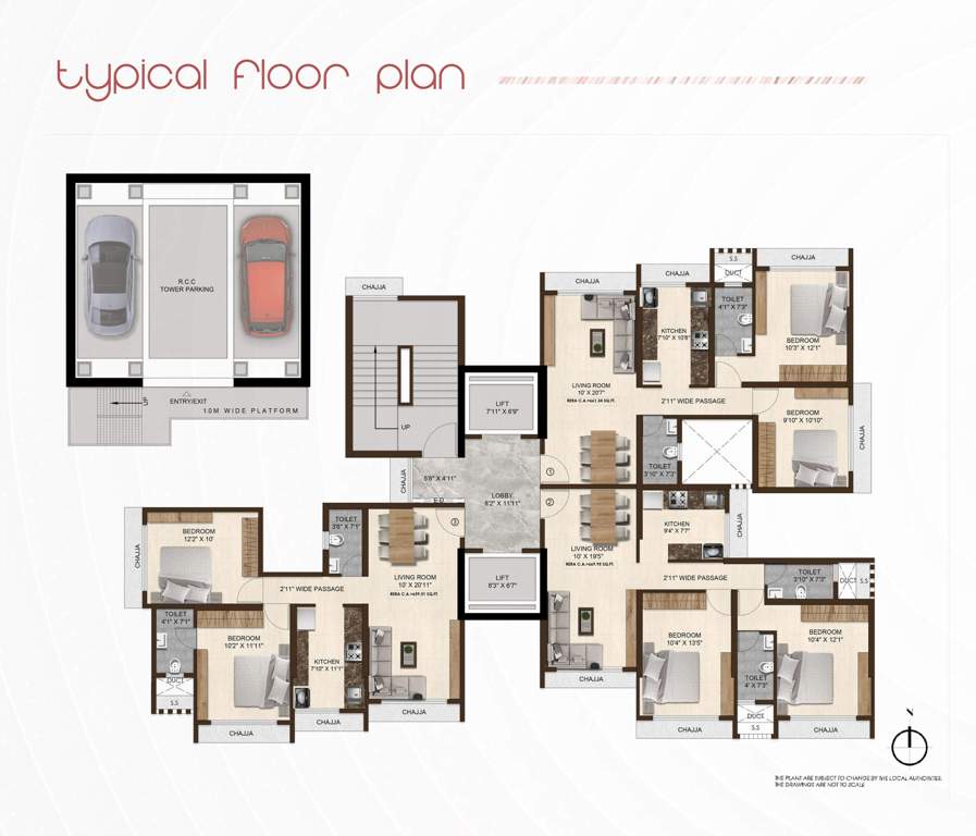  redevelopment of om manikanta chsl Redevelopment Of Om Manikanta CHSL Cluster Plan