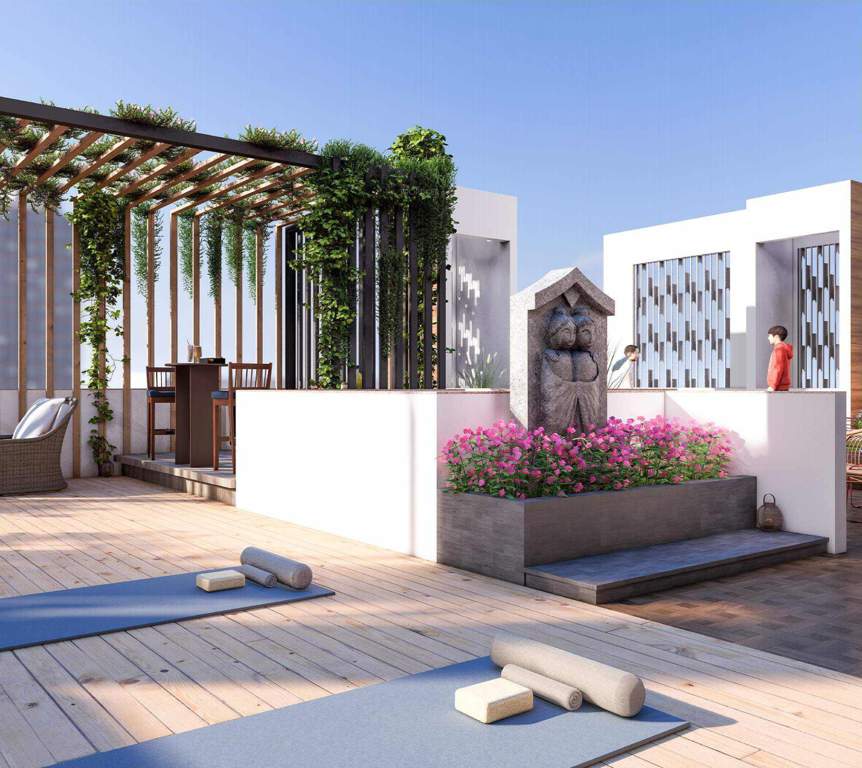  redevelopment of om manikanta chsl Yoga/ Meditation Area