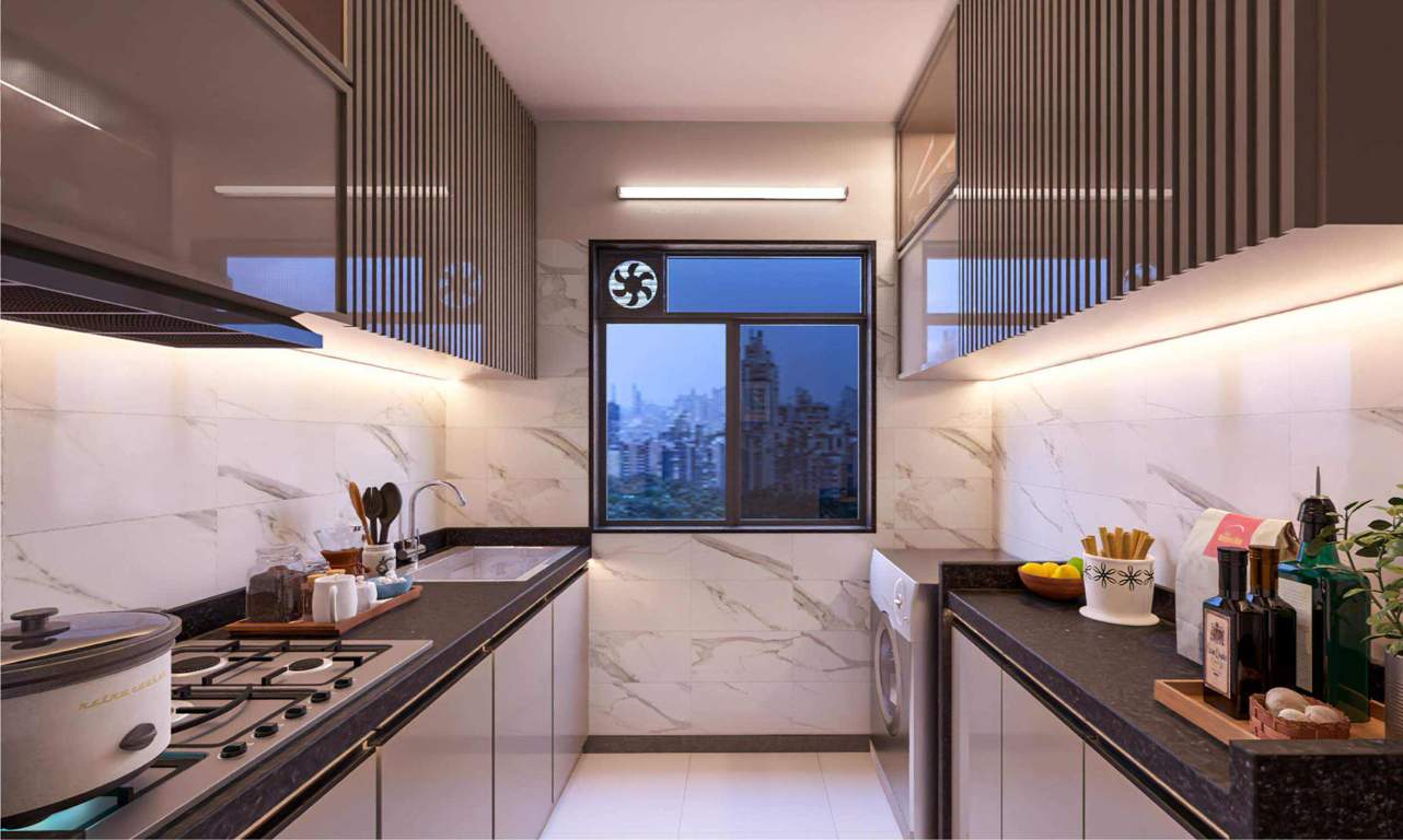  redevelopment of om manikanta chsl Kitchen