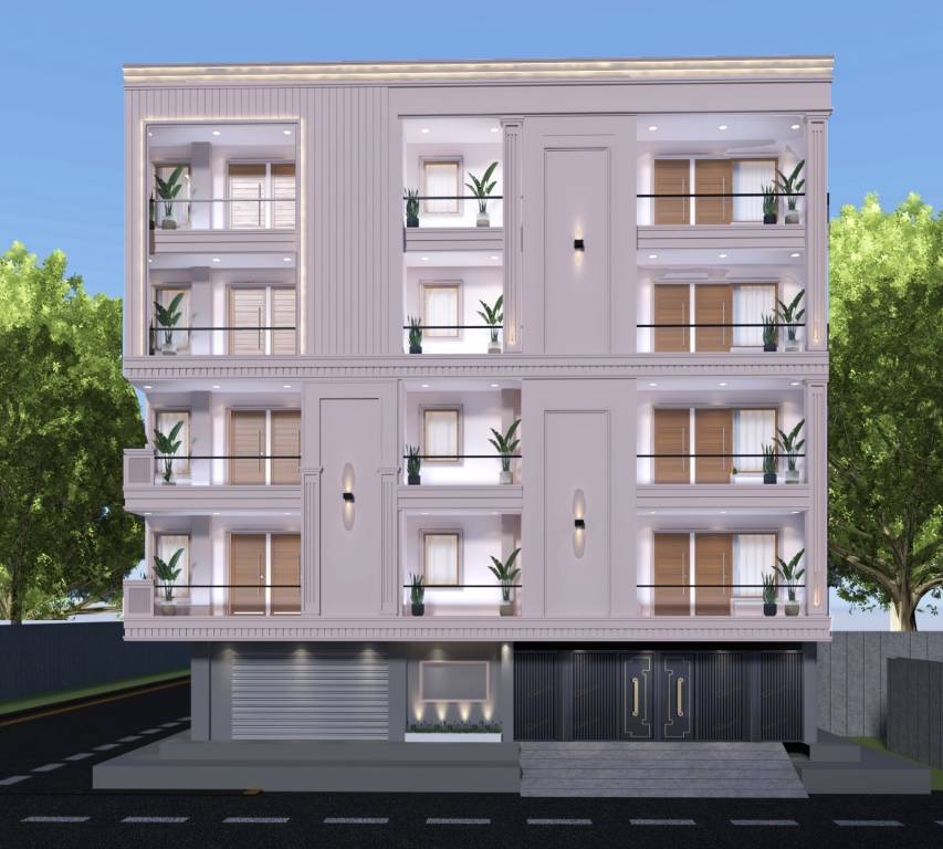 Elevation burari affordable homes Elevation