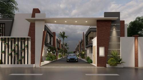 Entrance Gate Security Cabin majestic-villas Entrance Gate Security Cabin