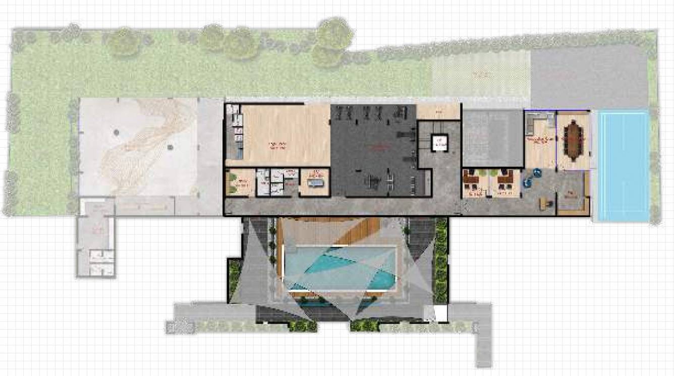  vidha Aura Homes Cluster Plan