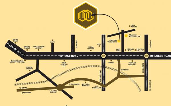  urban-city Location Plan
