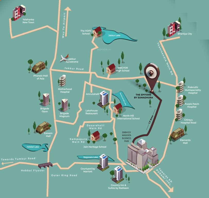 epitome Location Plan