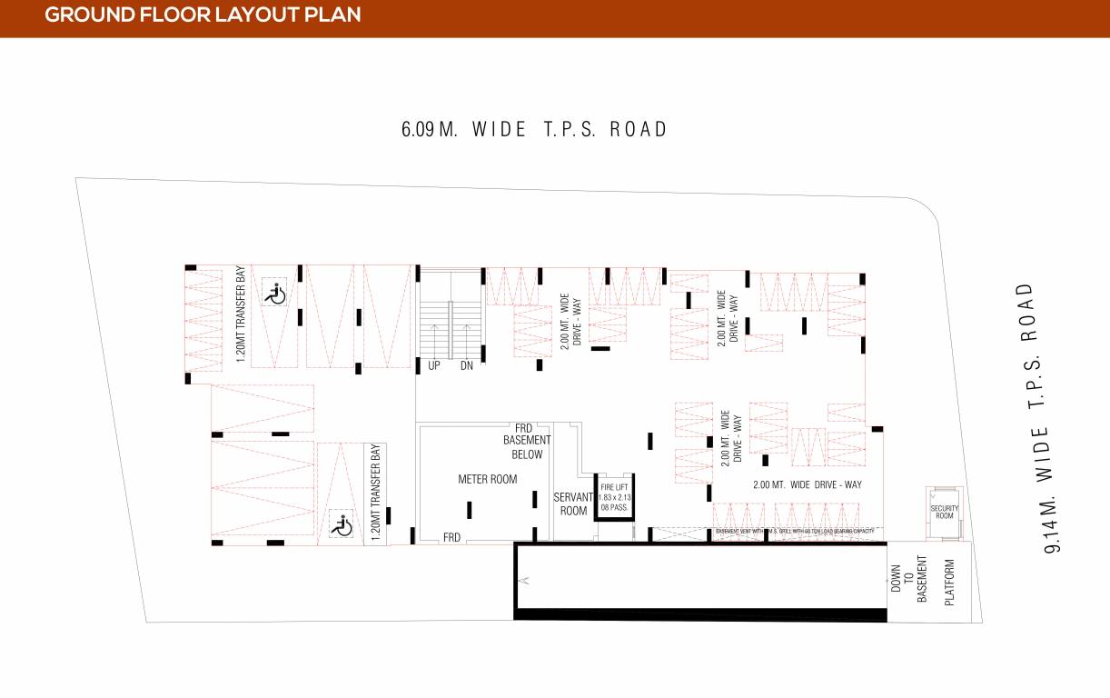  kavyam Block  A Cluster Plan For Ground Floor