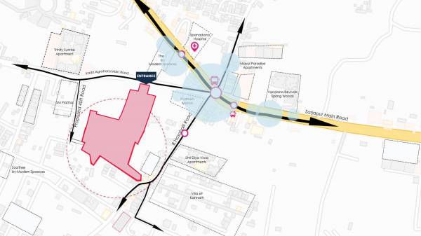 Location Plan serene-heights Location Plan