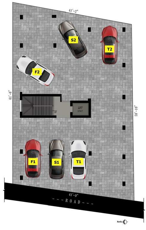  gajapriya grand Gajapriya Gran Cluster Plan For Ground Floor