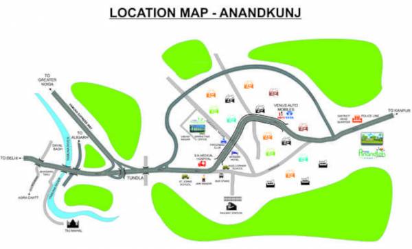 Location Plan anandkunj Location Plan