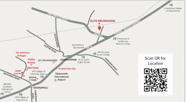  elite-brundavan Location Plan