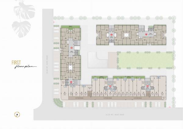 Tower 2 Cluster Plan apartment Tower 2 Cluster Plan