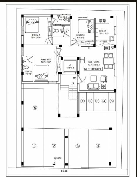  akshara Akshara Cluster Plan for ground Floor