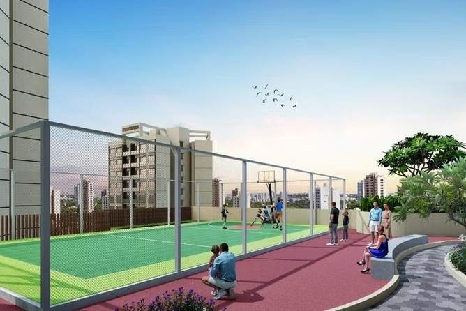  the hyde park Basketball Court