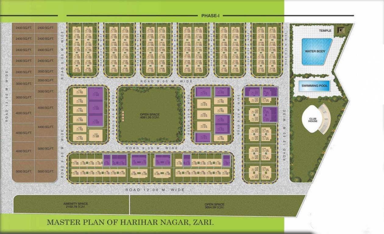nagar zari phase ii building no 1 2 and 3 Master Plan