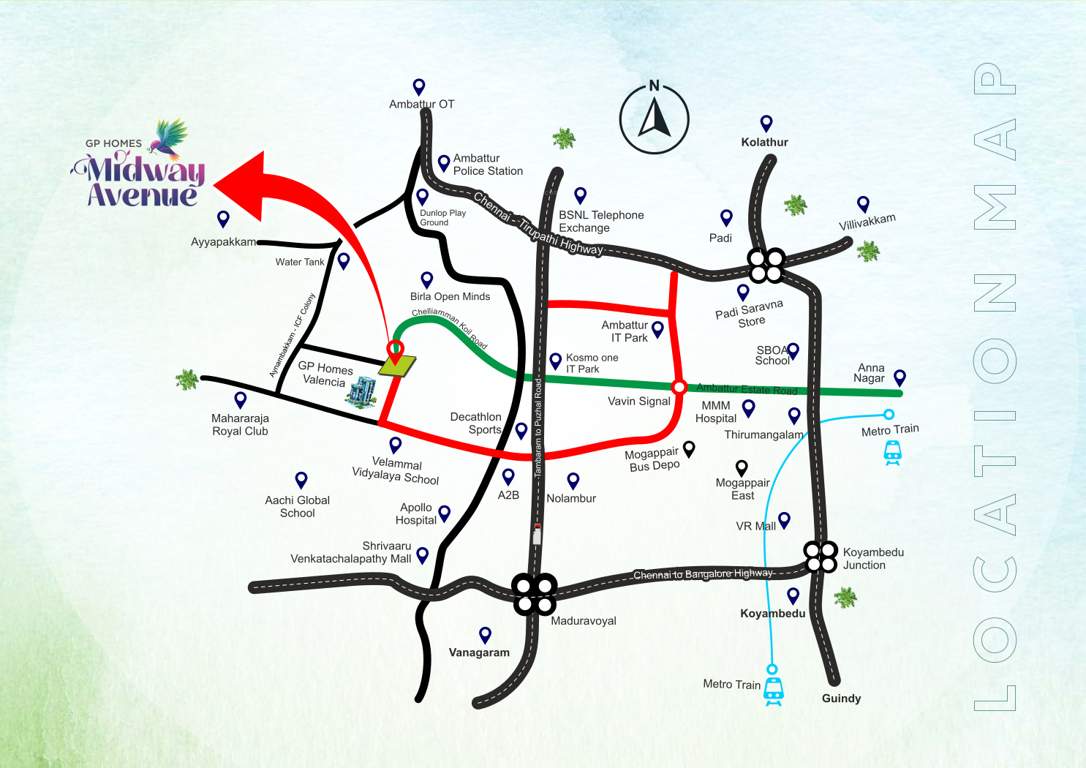  midway avenue Location Plan