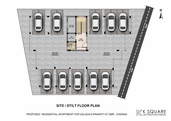  prakriti Prakriti Stilt Cluster Plan