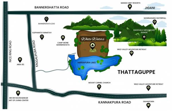  white-waters Location Plan