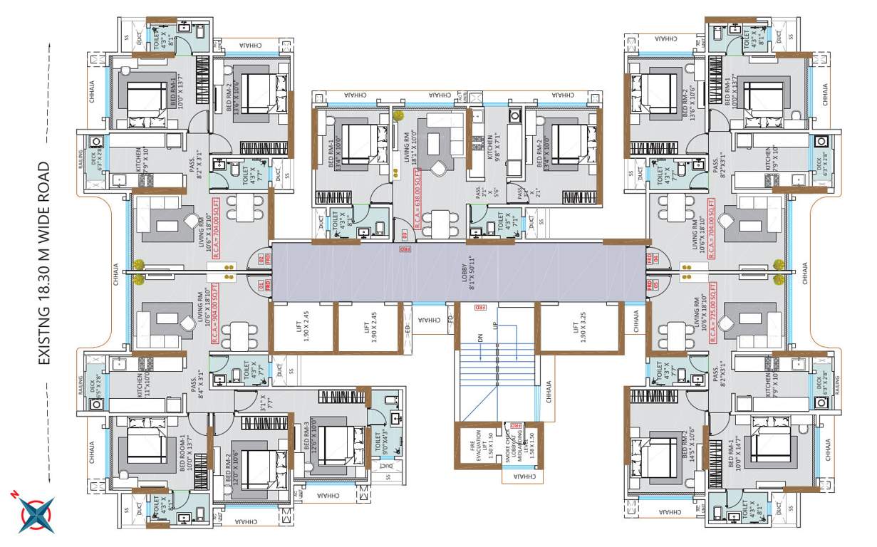  kanchan krupa Alliance Kanchan Krupa Cluster Plan