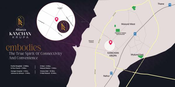  kanchan-krupa Location Plan