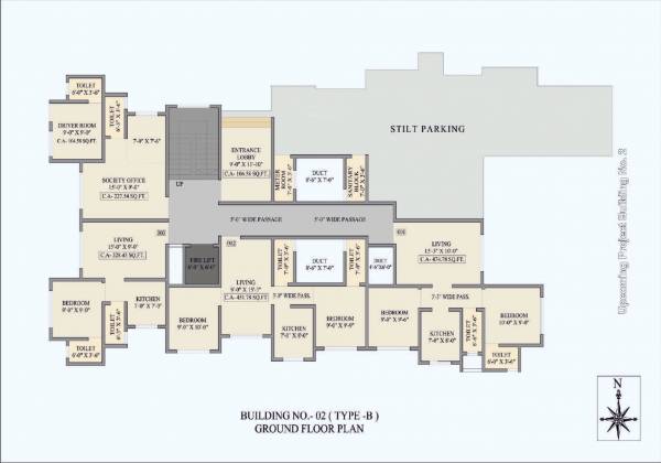  shiv-shrushti-complex-building-no-2 Shiv Shrushti Complex Building No 2 Cluster Plan for ground Floor
