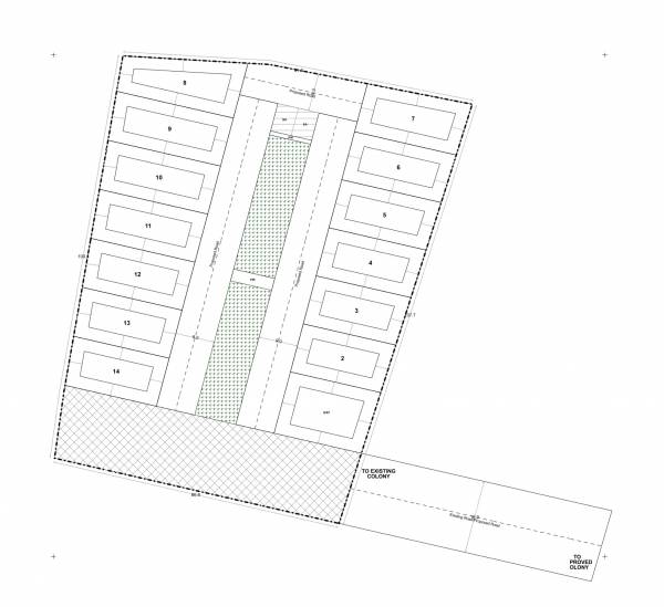  kripa-greens Layout Plan
