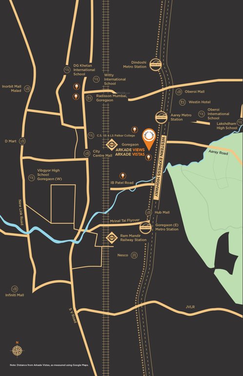  vistas Location Plan