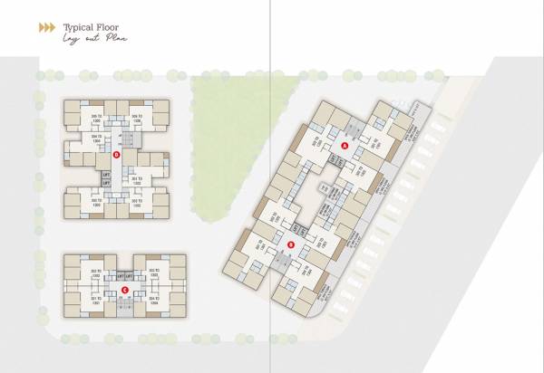  rudraksha A To D Typical Cluster Plan