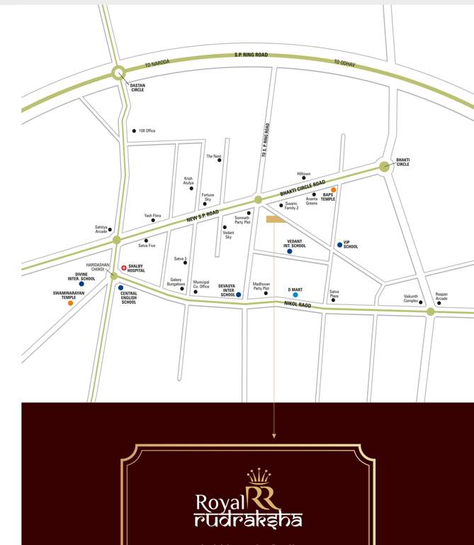  rudraksha Location Plan