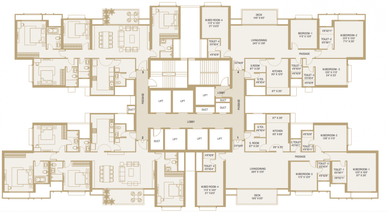  westgate phase 1 Somerset Cluster Plan