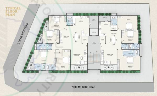  arise Block A Cluster Plan from 1st to 5th Floor