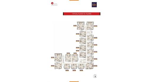  nsl-east-county Tower 2 Cluster Plan from 8th to 14th Floor