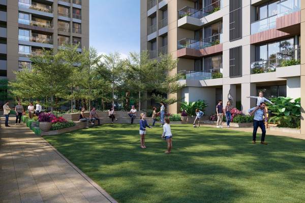 Landscaped Gardens amenities of Piramyd Altura