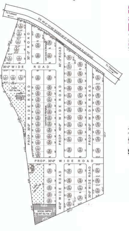  subhagruha sahithi Layout Plan
