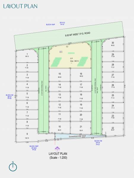  meera-row-house Layout Plan