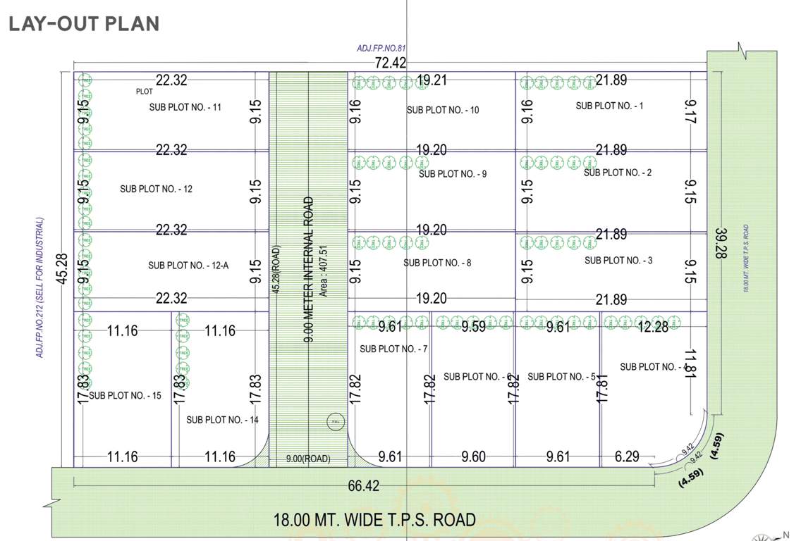  industrial park 3 Layout Plan