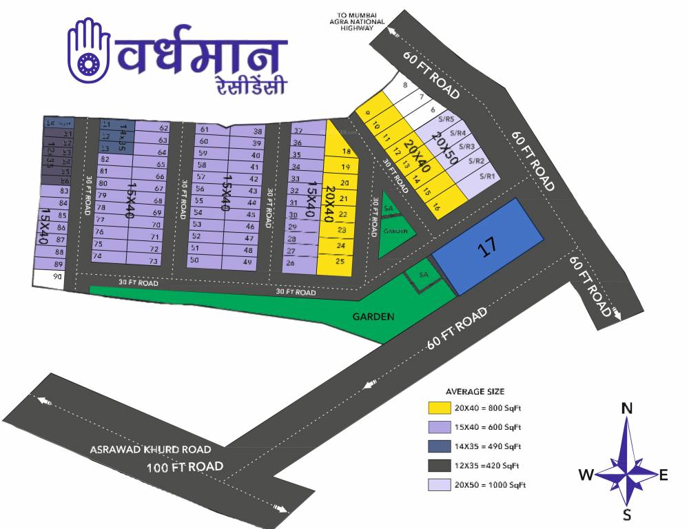 vardhman residency Layout Plan