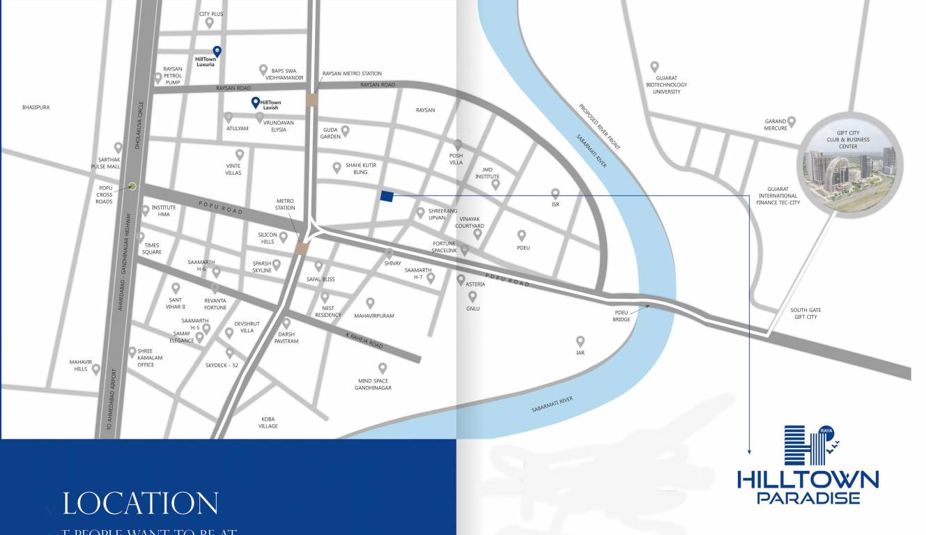  paradise Location Plan