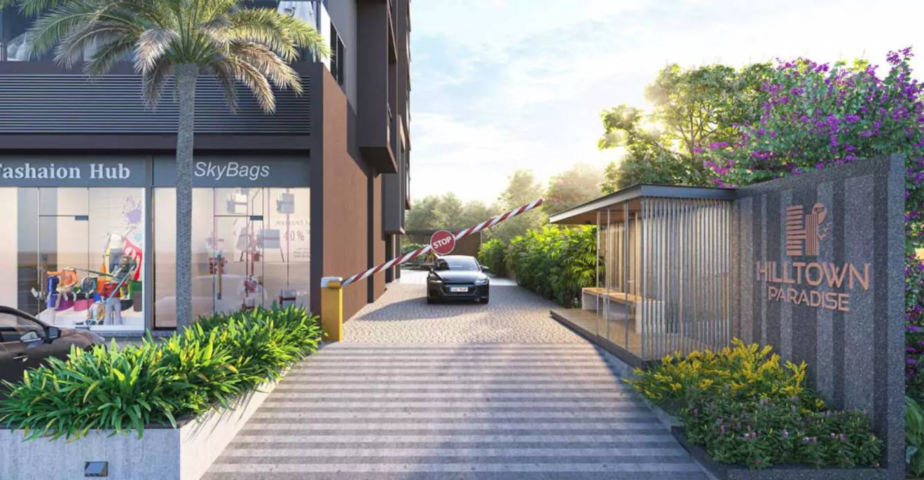  paradise Entrance Gate Security Cabin