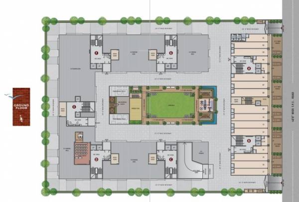  skypark Dummy Tower Cluster Plan