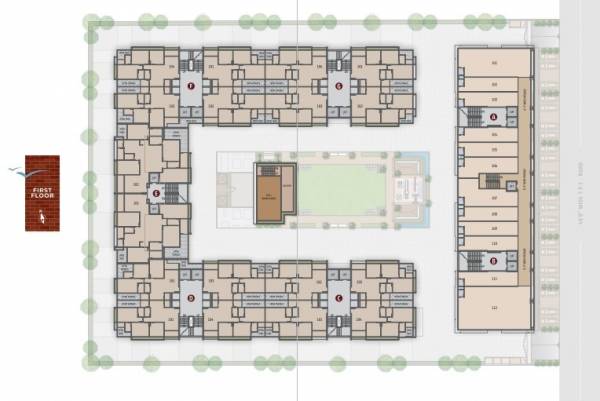  skypark Dummy Tower Cluster Plan